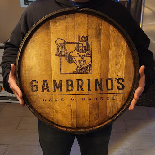 Gambrino's barrel head